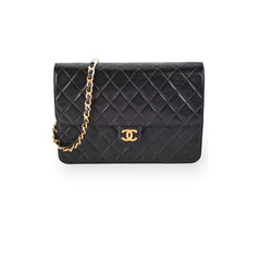 Chanel Vintage Black Flap Lambskin - Series 4