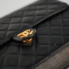 Chanel Vintage Black Flap Lambskin - Series 4