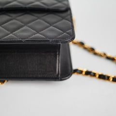 Chanel Vintage Black Flap Lambskin - Series 4