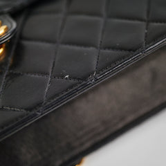 Chanel Vintage Black Flap Lambskin - Series 4