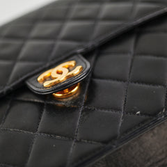 Chanel Vintage Black Flap Lambskin - Series 4