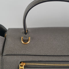 Celine Mini Belt Bag Dark Grey