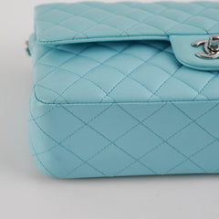 Chanel Classic Flap Medium/Large Light Blue - Series 31