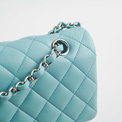 Chanel Classic Flap Medium/Large Light Blue - Series 31