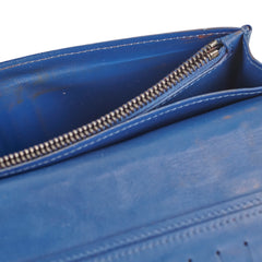 Louis Vuitton Long Blue Wallet