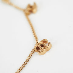 Chanel CC Logo Gold Bracelet Costume Jewellery