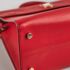 Dior Medium Diorever Tote Bag Red