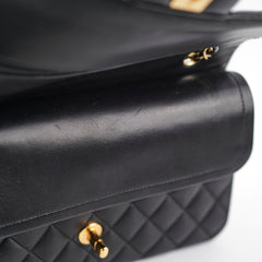 Chanel Medium/Large Classic Flap Black Lambskin