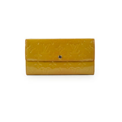 Louis Vuitton Sarah Wallet Yellow