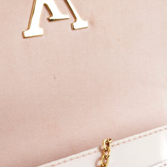 Louis Vuitton Vernis Pink Wallet On Chain WOC