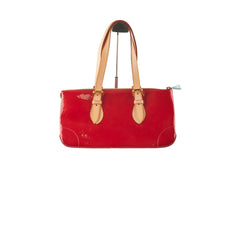 Louis Vuitton Vernis Red Patent Shoulder Bag