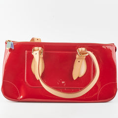 Louis Vuitton Vernis Red Patent Shoulder Bag