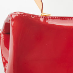 Louis Vuitton Vernis Red Patent Shoulder Bag