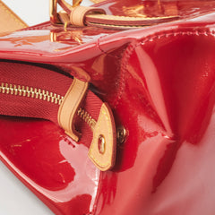 Louis Vuitton Vernis Red Patent Shoulder Bag