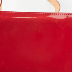 Louis Vuitton Vernis Red Patent Shoulder Bag