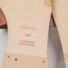 Hermes Oran Slides Size 39.5