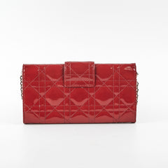 Christian Dior Red Patent Wallet