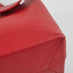 Louis Vuitton Lock Me Backpack Red