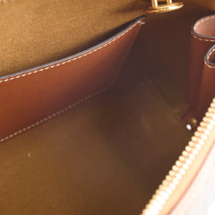 Celine Medium Chain Bag Triomphe Canvas Tan