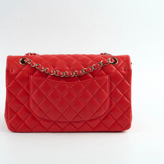 Chanel Medium Classic Flap Red Lambskin