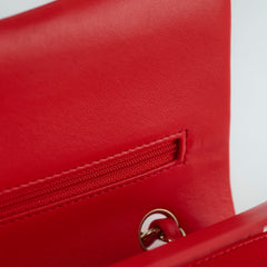 Chanel Medium Classic Flap Red Lambskin