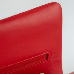 Chanel Medium Classic Flap Red Lambskin