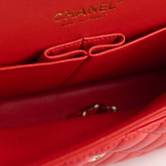 Chanel Medium Classic Flap Red Lambskin