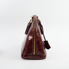 Louis Vuitton Alma PM Vernis Burgundy