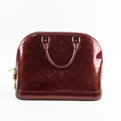 Louis Vuitton Alma PM Vernis Burgundy