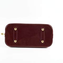 Louis Vuitton Alma PM Vernis Burgundy