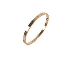 Cartier Love Bracelet Rose Gold Diamonds Small Model Size 16