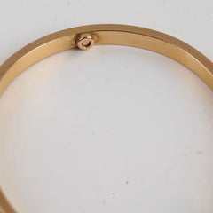 Cartier Love Bracelet Rose Gold Diamonds Small Model Size 16