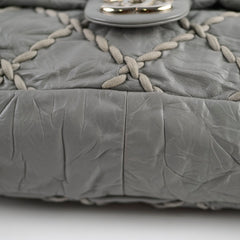 Chanel Seasonal Quilted Flap Bag Grey