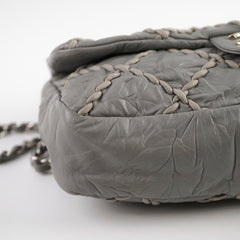 Chanel Seasonal Quilted Flap Bag Grey