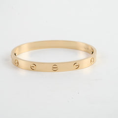 Cartier Love Bracelet Yellow Gold Size17