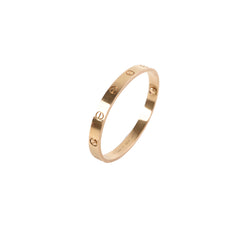 Cartier Love Bracelet Size 17 Pink Gold