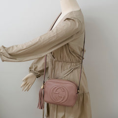 Gucci Soho Camera Bag Dusty Pink