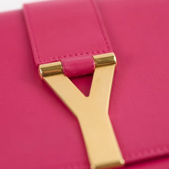 Saint Laurent Y Pink Large Clutch