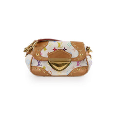 Louis Vuitton Multicolor Shoulder Bag White