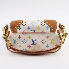 Louis Vuitton Multicolor Shoulder Bag White