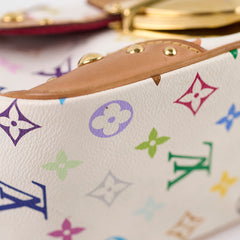 Louis Vuitton Multicolor Shoulder Bag White