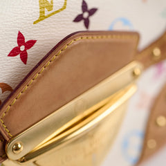 Louis Vuitton Multicolor Shoulder Bag White