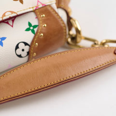 Louis Vuitton Multicolor Shoulder Bag White