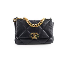 Chanel Small 19 Bag Black Lambskin 2022