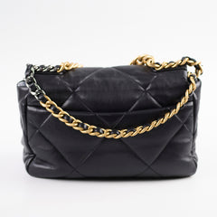 Chanel Small 19 Bag Black Lambskin 2022