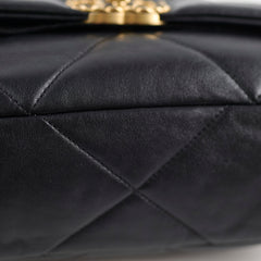 Chanel Small 19 Bag Black Lambskin 2022