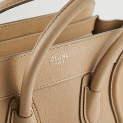 Celine Micro Luggage Dune