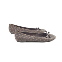 Louis Vuitton Monogram Brown Ballet Flats