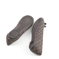 Louis Vuitton Monogram Brown Ballet Flats