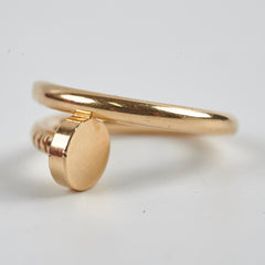 Cartier Juste En Clou JUC Ring Yellow Gold Size 52